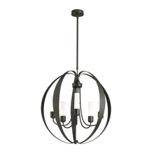 Load image into Gallery viewer, Pomme Outdoor Pendant Light in Coastal Natural Iron/Short/Opal Glass.