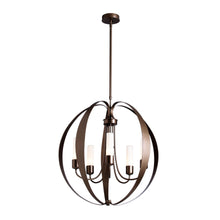 Load image into Gallery viewer, Pomme Outdoor Pendant Light in Coastal Bronze/Short/Opal Glass.