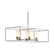 Load image into Gallery viewer, Portico Opal Glass Pendant Light in Detail.