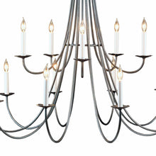 Load image into Gallery viewer, Simple Sweep Chandelier in Detail.