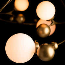 Load image into Gallery viewer, Sprig Circular Pendant Light in Detail.