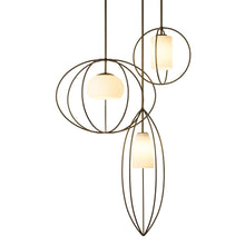 Load image into Gallery viewer, Treble Multi-Light Pendant Light in Detail.