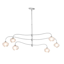 Load image into Gallery viewer, Ume Multi-Light Pendant Light in 16.6-Inch/Vintage Platinum/Ume Frosted Glass.
