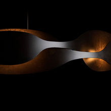 Load image into Gallery viewer, Waves Pendant Light in Detail.