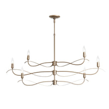 Load image into Gallery viewer, Willow Pendant Light in 14-Inch/Soft Gold/Short.
