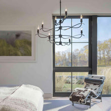 Load image into Gallery viewer, Willow Pendant Light in Bedroom.