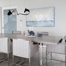 Load image into Gallery viewer, Zephyr LED Pendant Light in Dining Room.