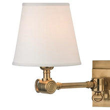 Load image into Gallery viewer, Hillsdale Two Light Wall Light in Detail.