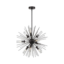 Load image into Gallery viewer, Hilo Outdoor Chandelier (9-Light).