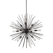 Load image into Gallery viewer, Hilo Outdoor Chandelier in Detail.