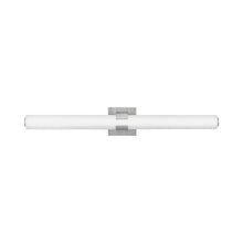 Load image into Gallery viewer, Aiden LED Bath Wall Light in Brushed Nickel (Large).