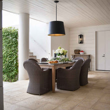 Load image into Gallery viewer, Alder Outdoor Pendant Light in dining room.