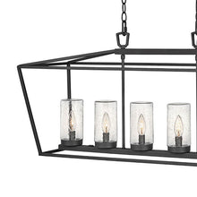 Load image into Gallery viewer, Alford Outside Area Linear Pendant Light in Detail.