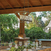 Load image into Gallery viewer, Alford Outside Area Linear Pendant Light in Outside Area.