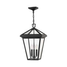 Load image into Gallery viewer, Alford Outside Area Pendant Light in Black.