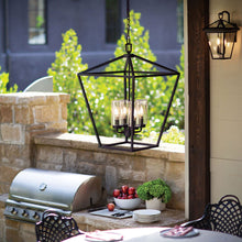 Load image into Gallery viewer, Alford Outside Area Pendant Light in living room.