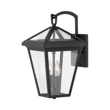 Load image into Gallery viewer, Alford Outside Area Wall Light in Small/Museum Black.