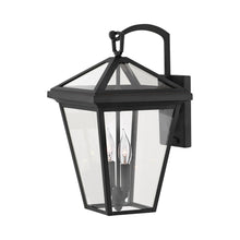 Load image into Gallery viewer, Alford Outside Area Wall Light in Medium/Museum Black.