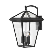 Load image into Gallery viewer, Alford Outside Area Wall Light in X-Large/Museum Black.