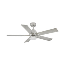 Load image into Gallery viewer, Alta LED Ceiling Fan in Brushed Nickel.