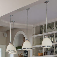Load image into Gallery viewer, Amelia Pendant Light in dining room.