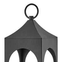Load image into Gallery viewer, Amina Outdoor Post Light in Detail.
