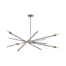 Load image into Gallery viewer, Archer Pendant Light in Large/Brushed Nickel.