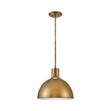 Load image into Gallery viewer, Argo LED Pendant Light in Heritage Brass ( Small).