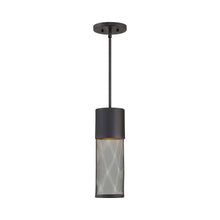 Load image into Gallery viewer, Aria Outside Area Pendant Light in Black/incandescent.