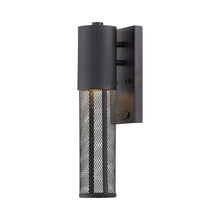 Load image into Gallery viewer, Aria Outside Area Wall Light in X-Small/Black/Gu10 incandescent.