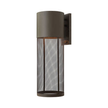Load image into Gallery viewer, Aria Outside Area Wall Light in Large/Buckeye Bronze/E26 incandescent.
