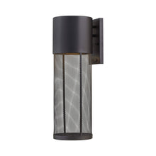 Load image into Gallery viewer, Aria Outside Area Wall Light in Black.