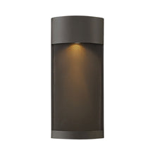 Load image into Gallery viewer, Aria Outside Area Wall Light in Medium/Buckeye Bronze/Gu10 incandescent.