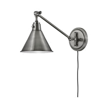 Load image into Gallery viewer, Arti Wall Light in Polished Antique Nickel/Steel (10.25-Inch).