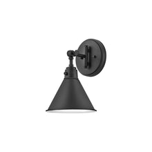 Load image into Gallery viewer, Arti Wall Light in Black/Steel (12.25-Inch).