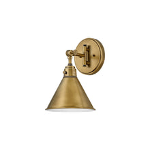 Load image into Gallery viewer, Arti Wall Light in Heritage Brass/Steel (12.25-Inch).
