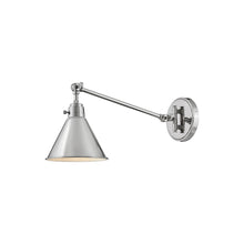 Load image into Gallery viewer, Arti Wall Light in Polished Nickel/Steel (10.25-Inch).