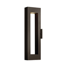 Load image into Gallery viewer, Atlantis Ada Outside Area Led Wall Light in Large/Bronze.