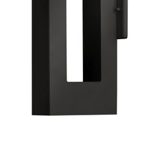 Load image into Gallery viewer, Atlantis Ada Outside Area Led Wall Light in Detail.