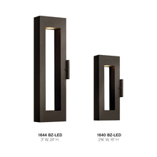 Load image into Gallery viewer, Atlantis Ada Outside Area Led Wall Light in Detail.