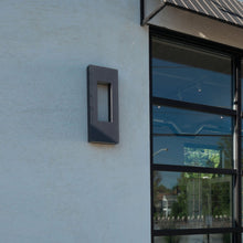Load image into Gallery viewer, Atlantis Large Outside Area Led Wall Light in Outside Area.