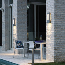 Load image into Gallery viewer, Atlantis Medium Outside Area Led Wall Light in Outside Area.