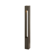 Load image into Gallery viewer, Atlantis Square Bollard in Small/Bronze/Led.