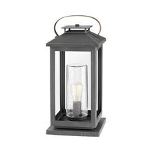 Load image into Gallery viewer, Atwater Outside Area Pier Mount Light in Ash Bronze.