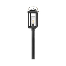 Load image into Gallery viewer, Atwater Outside Area Post Light in Black.