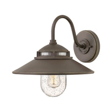 Load image into Gallery viewer, Atwell Outside Area Wall Light in Small/Oil Rubbed Bronze.