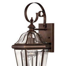 Load image into Gallery viewer, Augusta Outside Area Wall Light in Detail.