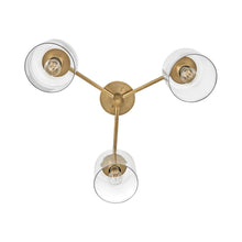 Load image into Gallery viewer, Axel Semi Flush Mount Ceiling Light in Detail.