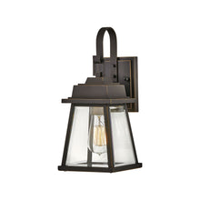 Load image into Gallery viewer, Bainbridge Outside Area Wall Light in Oil Rubbed Bronze.