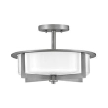 Load image into Gallery viewer, Baxley Semi Flush Mount Ceiling Light in Detail.